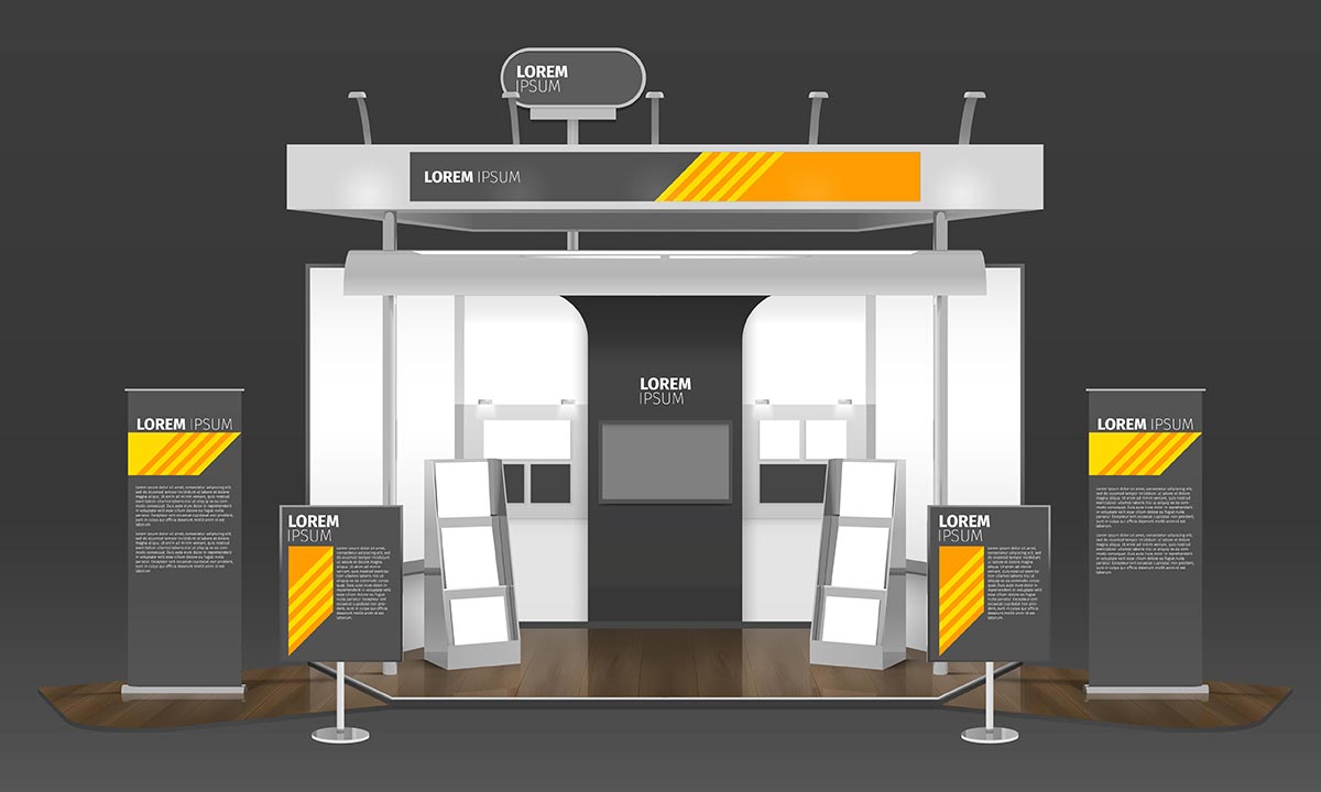 Vasant Creative Palm expo 2020 booth design