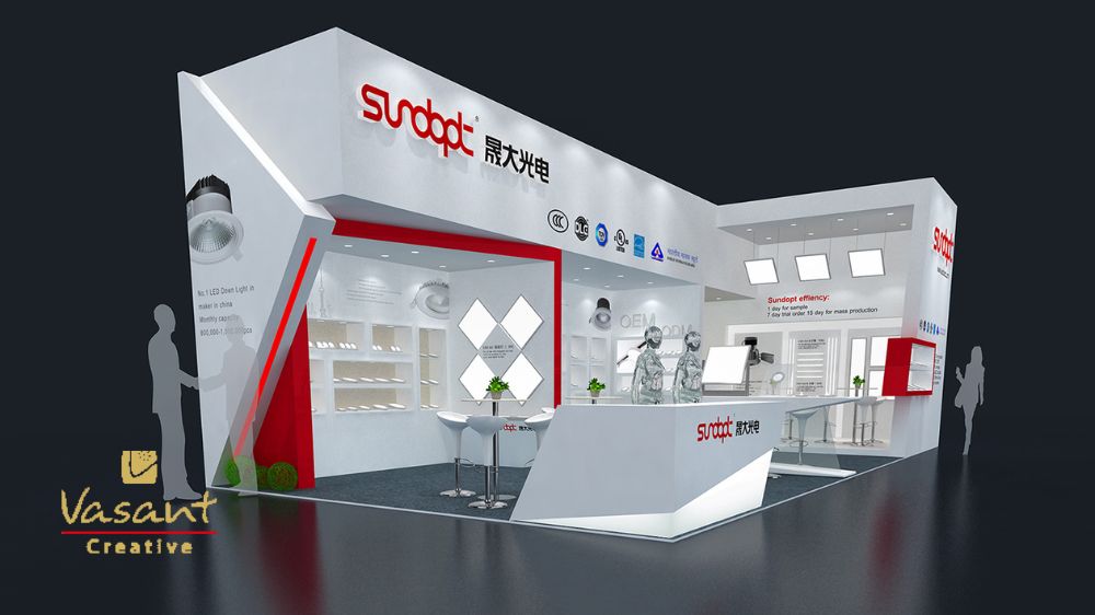 Sundopt's exhibition stand