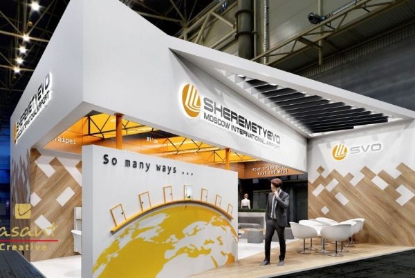 Travel exhibition stand