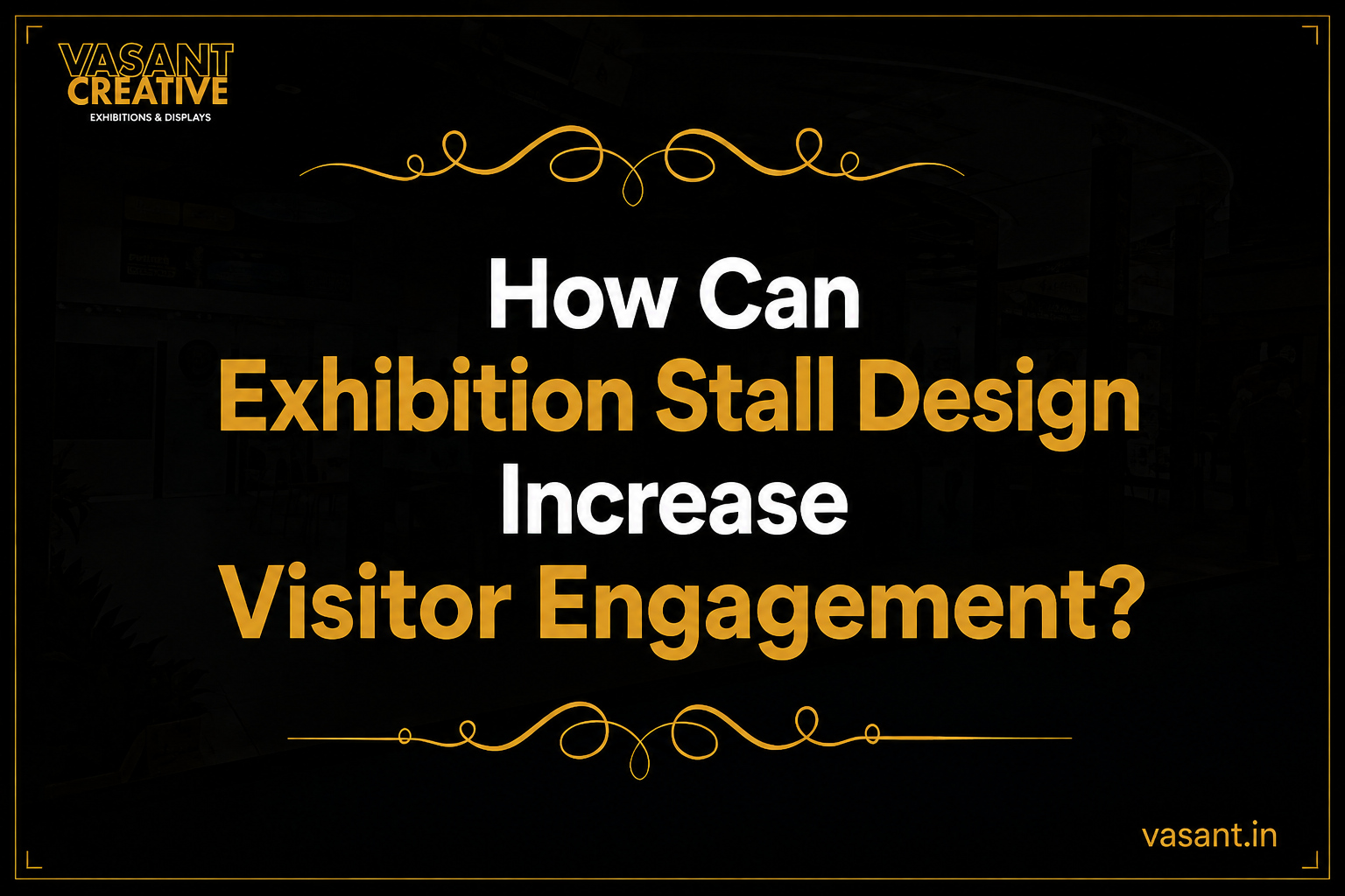 Creative exhibition stall design